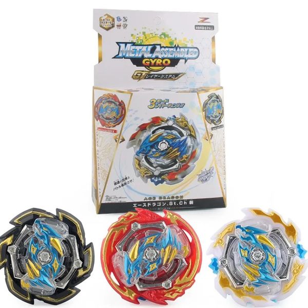 B-X Toupie Burst Beyblade Spinning Ace Dragon B-133 Evolution Juguetes de alta calidad que luchan contra la regla de doble vía ER 240416