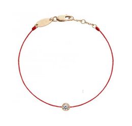 B01001E Fil rouge Bracelets Redline Femmes Fleur de prune fleur Black Corde Bangles pour cadeau de Noël F120169927265909423