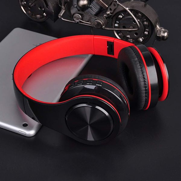 B3 Auriculares inalámbricos portátiles Bluetooth Estéreo Auriculares plegables Audio Mp3 Auriculares ajustables con micrófono para música