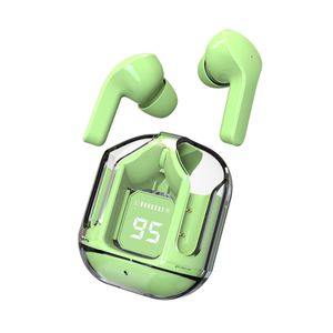 B35 Transparante Bluetooth-headset Bluetooth-headsets Draadloze koptelefoon Waterdichte aanraakbediening Met siliconen oortelefoon