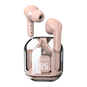 B35 Oreillette bluetooth transparente Oreillettes Bluetooth Écouteurs sans fil Écouteur à commande tactile étanche Avec étui de charge pour écouteur TWS pour téléphone portable