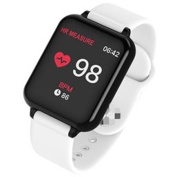 B57 Smart Watch IP67 Imperrophone Smartwatch Heart Carente Monitor Running Cycling Fitness Tracker pour iPhone Android Man Women7285503
