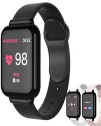 B57 Smart Watch Imperproof Fitness Tracker Sport pour iOS Hightech Smartwatch Tamies Heart Monitor Fonctions de pression artérielle9933216