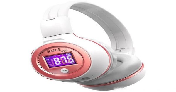 B570 HiFi stéréo Bluetooth casque sans fil casque avec Microphone FM Radio Micro SD carte Play2212411
