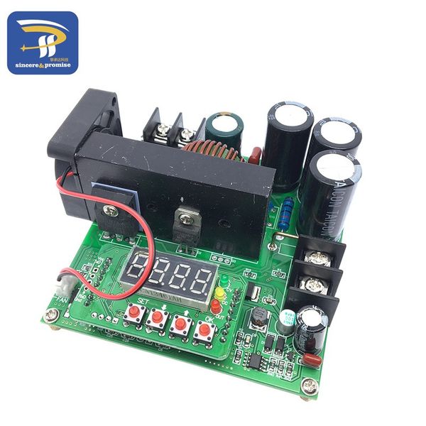 Envío gratuito B900W Entrada 8-60V a 10-120V 900W Convertidor de CC Control LED de alta precisión Convertidor de refuerzo Módulo de transformador de voltaje DIY Regulato