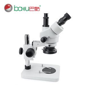 BA-008T HD Biologische Microscoop Boven- en Lower Light Source Sieraden Identificatie Specimen Anatomisch Lichaam Vergrootglas