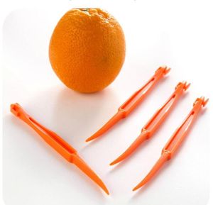 15cm lange sectie oranje of citrusschiller fruit zesters compact en praktisch keukengereedschap 1000pcs / lot