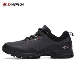 Baasploa Mens Antisiskid WearResiste Randonnée Chaussures Fashion Imperping Outdoor Travel Chaussures Sneaker confortable Mâle 240402