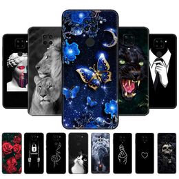 Voor Xiaomi Redmi Note 9S Case Note 9 Soft Silicon Phone Cover voor Redmi Note 9 Pro Back Note9S Note9Pro Note9 Bag Black TPU Case