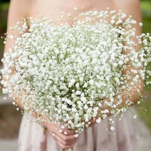 Baby's Breath Artificial Flowers Plastic Gypsophila Diy Floral Bouquets Arrangement voor trouwhuisdecoratie