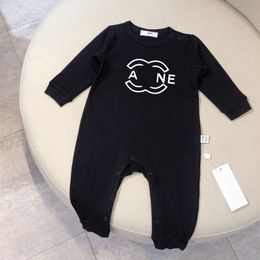 Baby 100% katoen C rompertjes Luxe designer romper pasgeboren sets pasgeboren jumpsuits merk meisjes jongens kleding jumpsuit kinder bodysuit voor baby's h52
