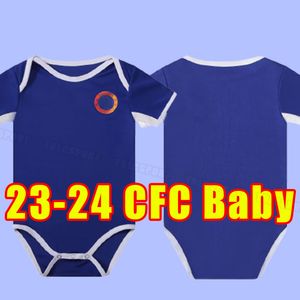 Baby 2023 2024 23 24 CFC voetbalshirts PULISIC MOUNT HAVERTZ STERLING JORGINHO voetbalshirt KOULIBALY KANTE Kids T. SILVA CUCURELLA KIDS Baby's