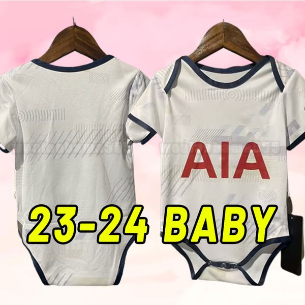 Bébé 23 24 fils de soccer maillots 2023 2024 Kirt de football Lucas Hojbjerg Loris Romero Reguilon Bryan Kulusevski Bentancur Kane Richarlison fans de fans à domicile