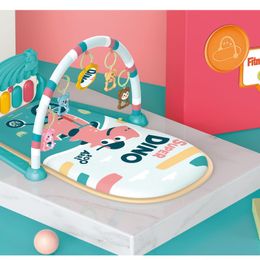 Baby Activity Gym Music Rack Play Mat Kid Tapijt Puzzel Tapijt Piano Keyboard Infant Playmat Crawling Game Pad Infant Baby Toy Cadeau