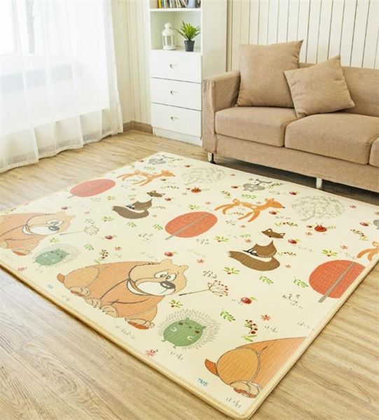 Activité bébé Gym XPE pliant bébé tapis de jeu Eonal jouets pour enfants 039s tapis rampant jeu lettres chambre décor maison enfant tapis 223692609