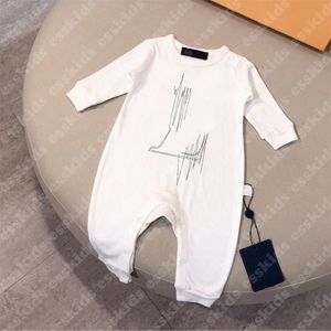 Baby herfst bodysuit luxe pasgeboren jongens meisjes meisjes lange mouwen jumpsuit kleding mode schattige lente klimmen romper CSD2311031