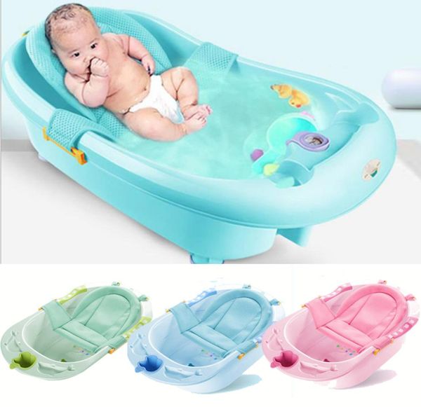 Red de baño para bebé, soporte de seguridad para bañera, cuidado de ducha infantil para recién nacido, red de seguridad ajustable, eslinga de malla para baño infantil 3113534