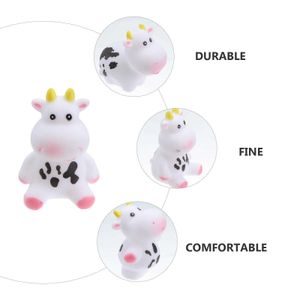 Toys de bain bébé 5pcs toys de vache toys toys baigniers de bain en bascule