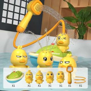 Baby Bath Toys Baby Bath Toy Cute Duck Electric Water Spray Bathroom Toys Toys Kids Water Toy Douche de douche