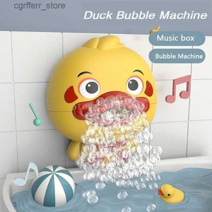 Baby Bath Toys Baby Bath Toys Electronic Bubble Duck Duck Game Bubble Maker Pool Bathtub Savon Machine de salle de bain Toys pour enfants