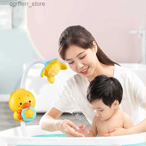 Toys de bain pour bébé jouets de bain pour enfants jouets de bain de canard de canard douche de douche électrique pulvérisation