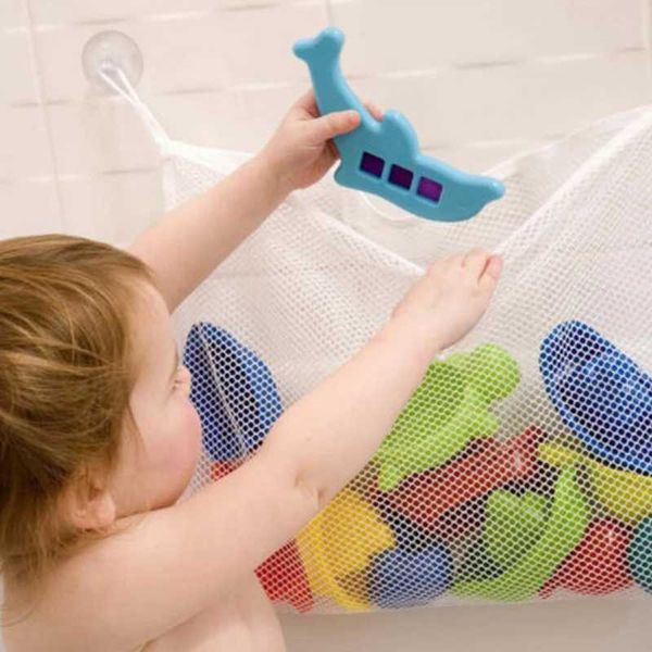 Baby Bath Toys Baby Salle Bathroom Mesh Sucker Design For Bath Toys Baby Kids Toy Rangement Mesh Mesh Toy