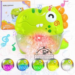 Toys de bain bébé douche de baby-bobine bulle dinosaure crabe music enfant douche de douche bulles machines 2452422