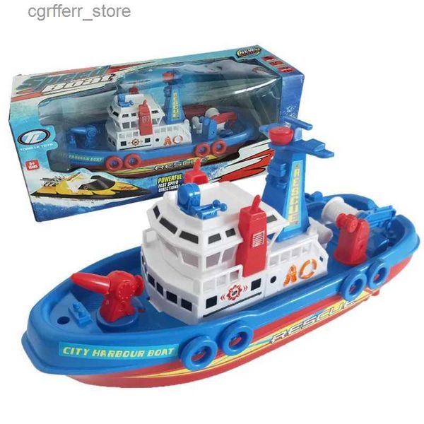 Baby Bath Toys Electric Fire Boat Childre