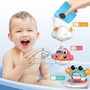 Babybad speelgoed voor kinderen waterspray game olifant krab water spuit speelgoed zwemdouche badkamer speelgoed 1 2 3 4 jaar