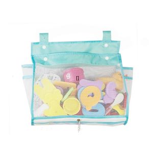 Bébé salle de bain jouets sac de rangement enfants bain jouet net sacs enfants animal imprimé dessin animé grande capacité tenture murale sacs GCE13693