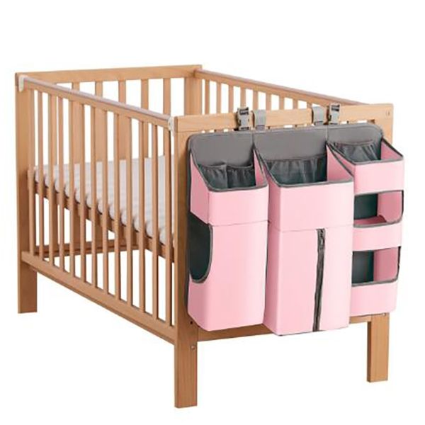 Sacs à couches pour lit de bébé Nappy Bag Crib hang bag Nappy Change baby care Storage bag for toddler room BHS013 201125