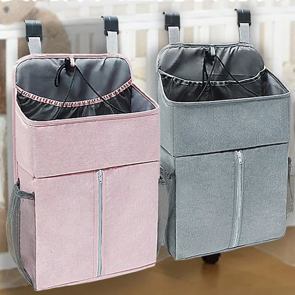 Lit bébé lit suspendu sac de rangement haute capacité imperméable en tissu de linge imperméable