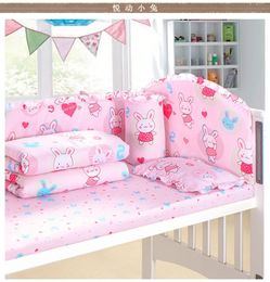 Juegos de cama para bebés 100% algodón bebé 5 piezas juegos de cama calidad venta completa puede personalizar tamaño buen precio sólido 240220