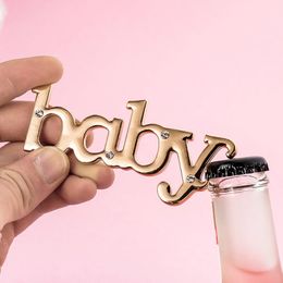 Baby bierflesopener voor bruiloft baby shower party verjaardag gunst gift souvenirs souvenir hoge kwaliteit flesopener gratis verzending