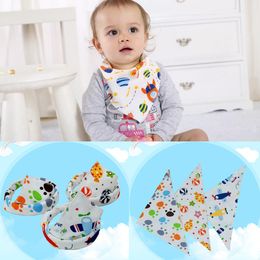 Baby slabbetjes Burp Doeken Pasgeboren Speeksel Handdoek Vliegtuig Bandana Infant Katoen Bavoir Cartoon Sjaal voor Kind IB347