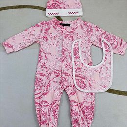 Baby Birth Jumpsuit Baby Girl Baby Boy Designer Brand Newborn Set Alphabet Clothing Overalls Jumpsuit Children's Panty Baby Jumpsuit F2