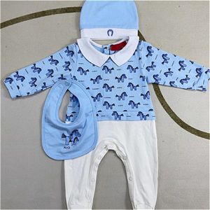Baby Birth Jumpsuit Baby Girl Baby Boy Designer Brand Newborn Set Alphabet Clothing Overalls Jumpsuit Children's Panty Baby Jumpsuit F1