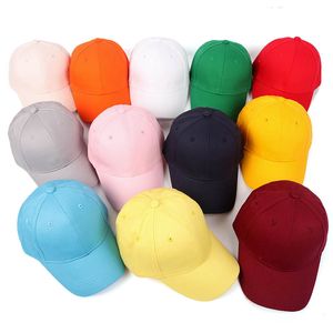 Casquette de baseball personnalisée vierge pour bébé, en polyester solide, pour garçon, sport, bon marché, à rabat, DE994