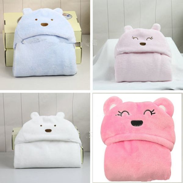 Baby Couverture Swaddle Banket Literie Literie Couette Sac de couchage Baby Vêtements Ensembles Enveloppe Nouveau-Portés Kawaii Enfants Cloak 4 Couleur Livraison Gratuite