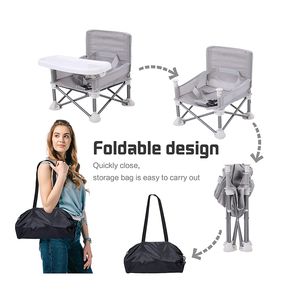 Baby booster siège à manger chaise de voyage portable pliant enfants avec chaise d'alimentation