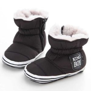 Botte de bébé pour nouveau-né, chaussures de neige d'hiver pour fille et garçon, garde au chaud, bottes antidérapantes à fond souple, G1023