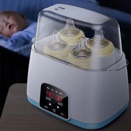 Babyfles sterilisator 6 in 1 multi -functie automatische intelligente thermostaat baby melkfles desinfectie babyfles warmer 231222