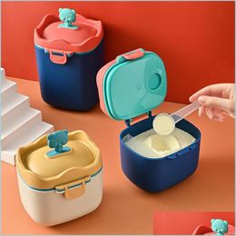 Biberons # Bouteilles Portable Boîte De Stockage Des Aliments Bpa Forma Distributeur Dessin Animé Infantile Lait En Poudre Tout-petit Collations Tasse Conteneur Drop Del Dhecm