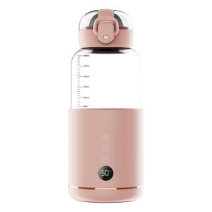 Baby Bottles# Portable Water Warmer for Formula 300ml Capacity Precise Temperature Control Builtin Battery Wireless Instant 230728