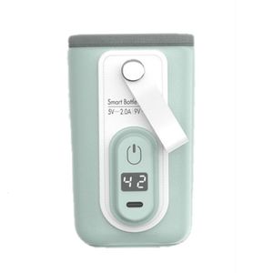 Baby Flessen # USB Opladen Flessenwarmer Tas Isolatie Cover Verwarming voor Warm Water Draagbare Baby Reizen Accessoires 230728