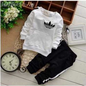 Baby Boy Kleding Sets Herfst Casual Baby Meisje Kleding Suits Kind Pak Sweatshirts + Sportbroek Lente Kinderen Set 2 Stuks Sweatshirts Sport 2022 Nieuw