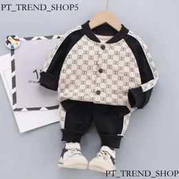 Babyjongenkleding Sets Autumn Casual Girl Clothing Suits Child Suit Sweatshirts Jackets+Sports Pants Lente kinderen Suits 6m-5t FDC