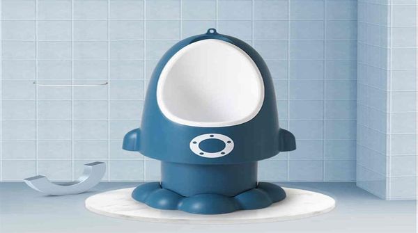 Baby Boy Potty Entrenamiento del baño Forma de cohete VERTICAL ORINAL BIÑOS NABRAS HOLDLER ALTIA AJUSTABLE ORINIO MADO LJ24578532