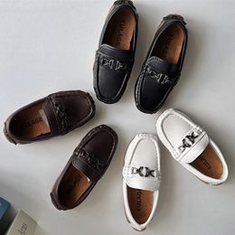 Baby-Turnschuhe für Kinder, Slipper, Schuhe für Kinder, zum Hineinschlüpfen, Freizeitschuhe, Designer-Flats, Lederschuhe, Größe 21–30