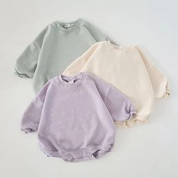 Bébé garçons et filles costume de Noël combinaison pull combishort Noël fermeture éclair vêtements ajustés automne et hiver vêtements pour enfants 240116